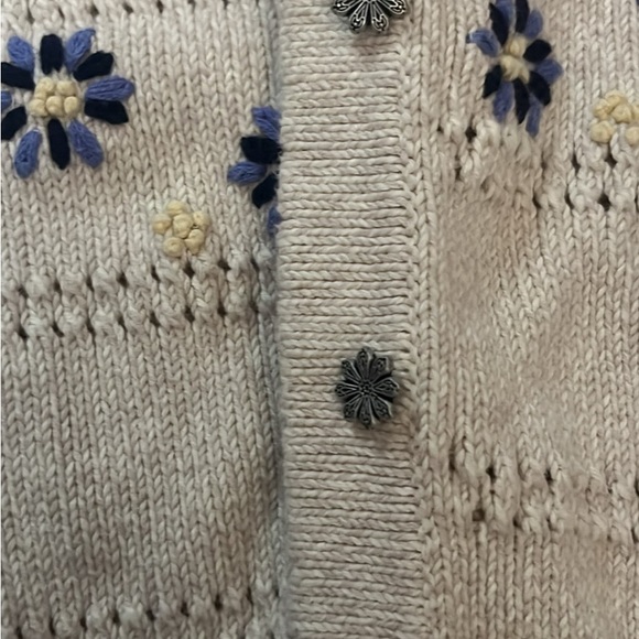 Northern Reflections floral sweater vest size M - Picture 2 of 3